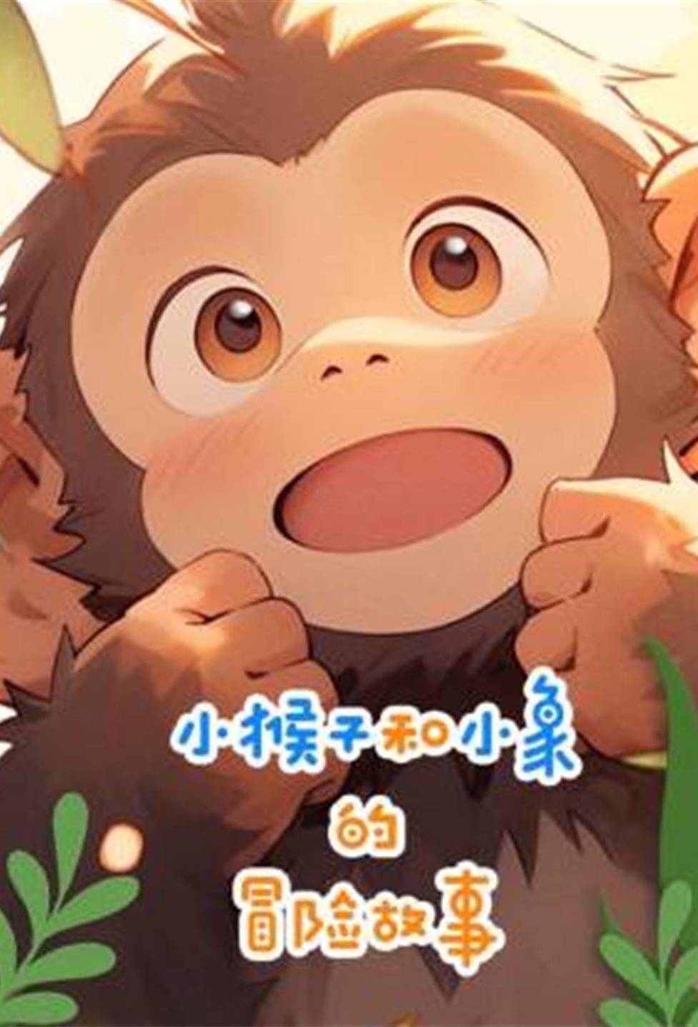 小猴子和小象的冒险故事封面图